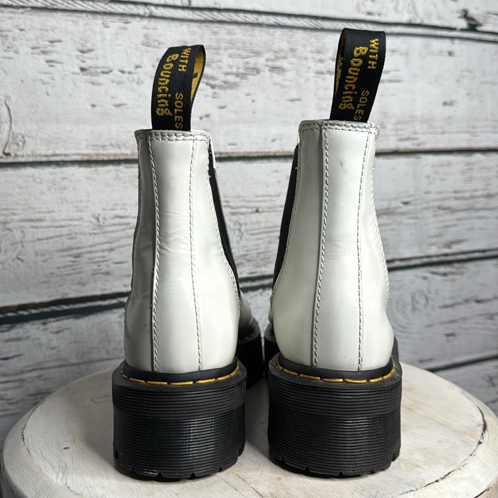 Dr. Martens Smooth Leather Chelsea 2976 Quad unisex Boots 7M 8W - Picture 8 of 11